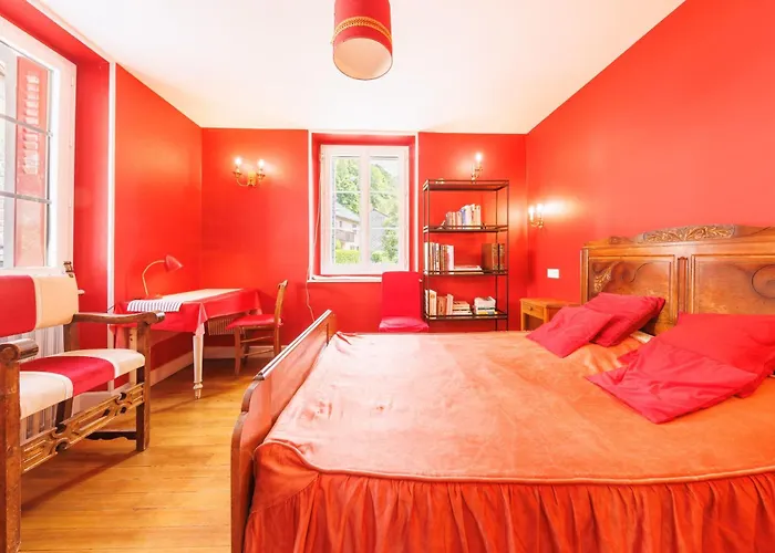 L'arverne Du Rocher - Maison Vue Montagne Vakantiehuis La Bourboule